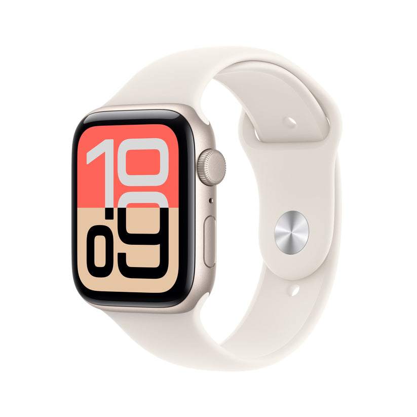 Apple Watch SE 3 smartwatch in Starlight color