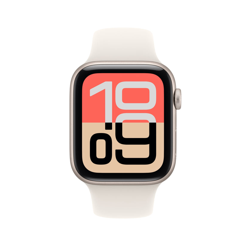 Apple Watch SE 3 smartwatch in Starlight color