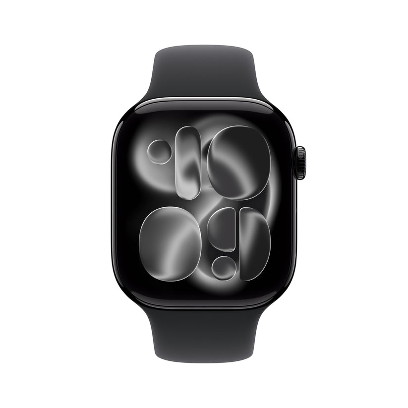 Apple Watch Series 11 GPS smartwatch in jet black aluminum