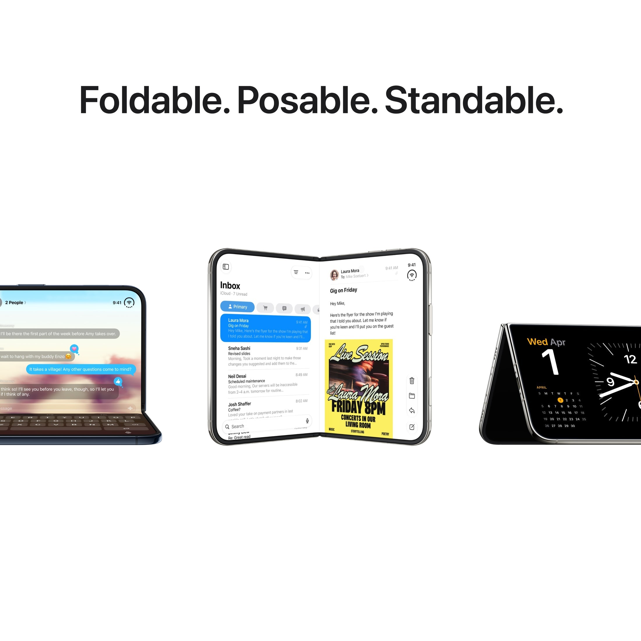 Apple iPhone Duo Foldable 5G Smartphone