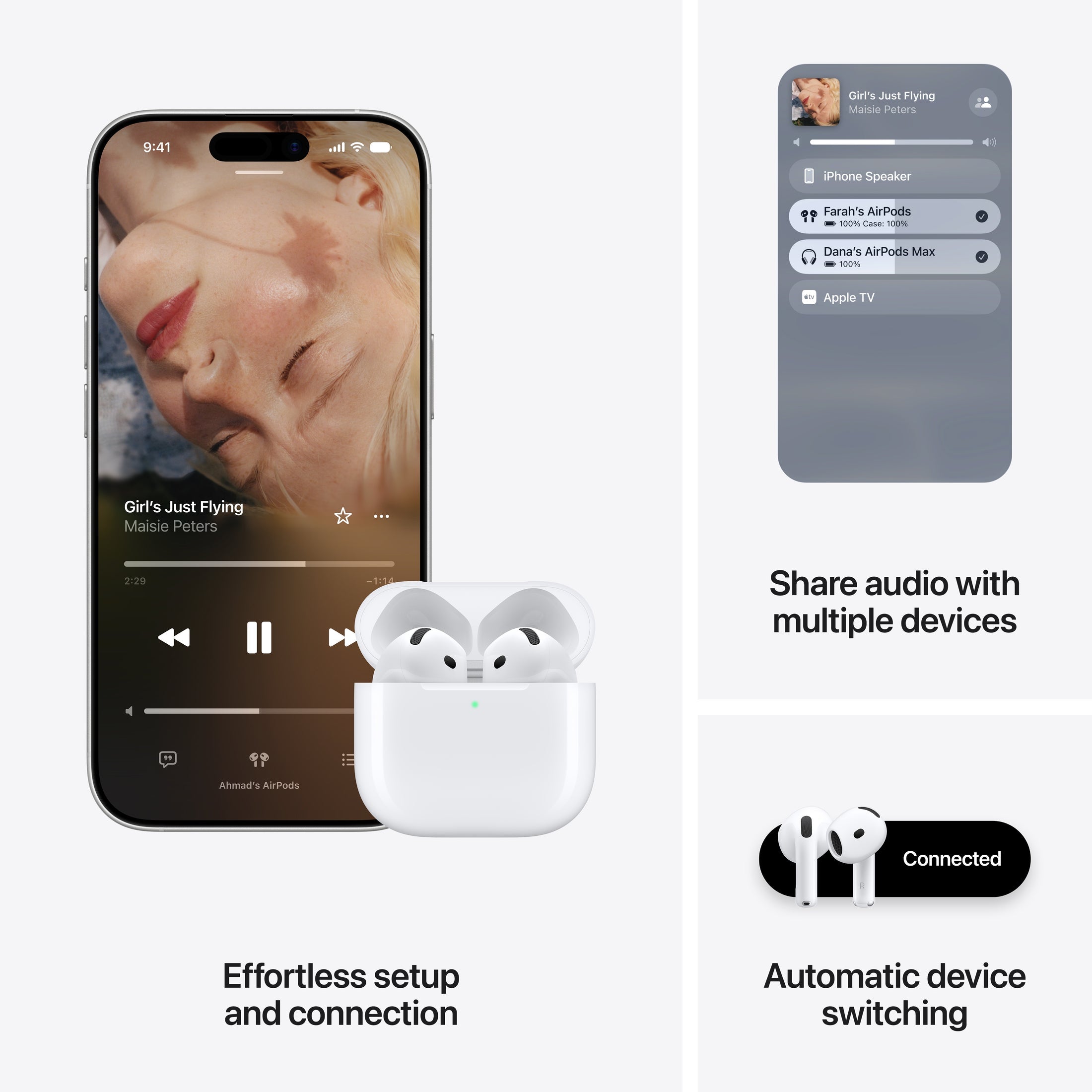 Apple AirPods 5 | Active Noise Cancellation | H2 Chip | Spatial Audio | USB-C Charging Case