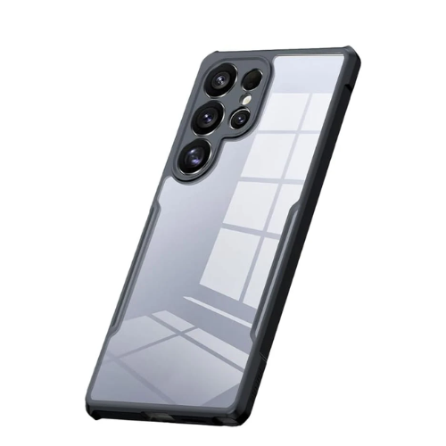 XUNDD Hard Case Beatle PC Compatible with Samsung S25 Ultra Shock Absorbent AntiScratch Slim Fit NonYellowing Accurate Cutouts (Black)Mobile AccessoriesShock Absorbent: The XUNDD Hard Case Beatle PC is designed to absorb and dissipate shock from accidenta