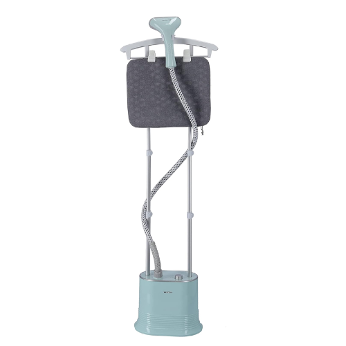 Krypton Garment Steamer 1.7 L 2000 W KNGS6224Home AppliancesREADY IN 45 SECONDS Heats cold water into thick steam in under 45 seconds. Ideal for all delicate fabric including suits, wedding dresses, silk, saris, dry clean only, curtains, soft furnishing,