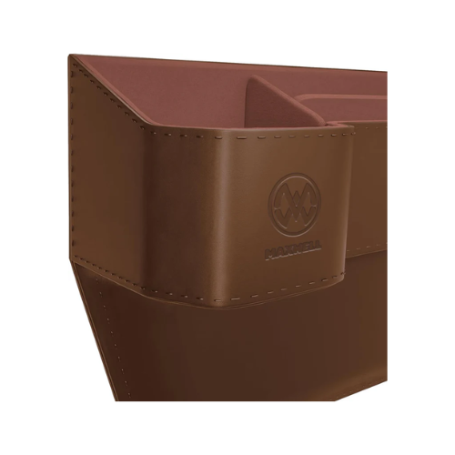 Maxwell Drive Vault Car Seat Gap Seam Storage Box Cup Holder Additional Storage for Your Devices Like Mobile Phone Tablets Eyeglasses Wallet Money Coins Notebook Pen Organizer Keys Organizer (Brown)Car AccessoriesMaximizes Car Storage Space: Designed to f