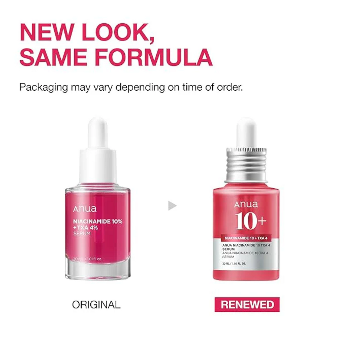 Anua 10% Niacinamide+ 4% Tranexamic Acid Serum With New Look 30mlPersonal CareAnua 10% Niacinamide + 4% Tranexamic ... (30ml) is a potent Korean skincare solution designed to brighten the complexion, reduce hyperpigmentation, and enhance skin hydration. T
