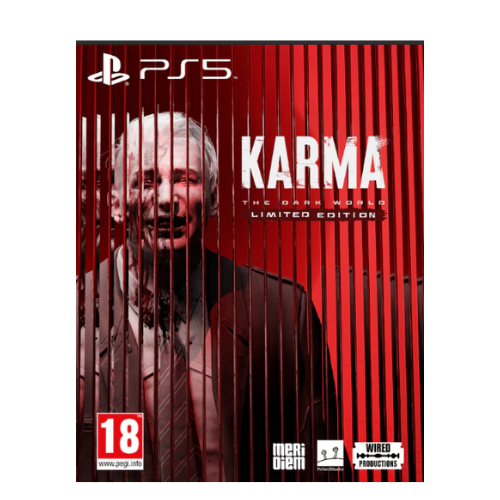 Karma: The Dark World Limited Edition - PS5Video Games🎮 Limited Edition PS5 physical release of the acclaimed psychological thriller Karma: The Dark World 🕵️ Set in 1984 East Germany, play as Roam Agent Daniel McGovern in a dark, corporate-ruled world �