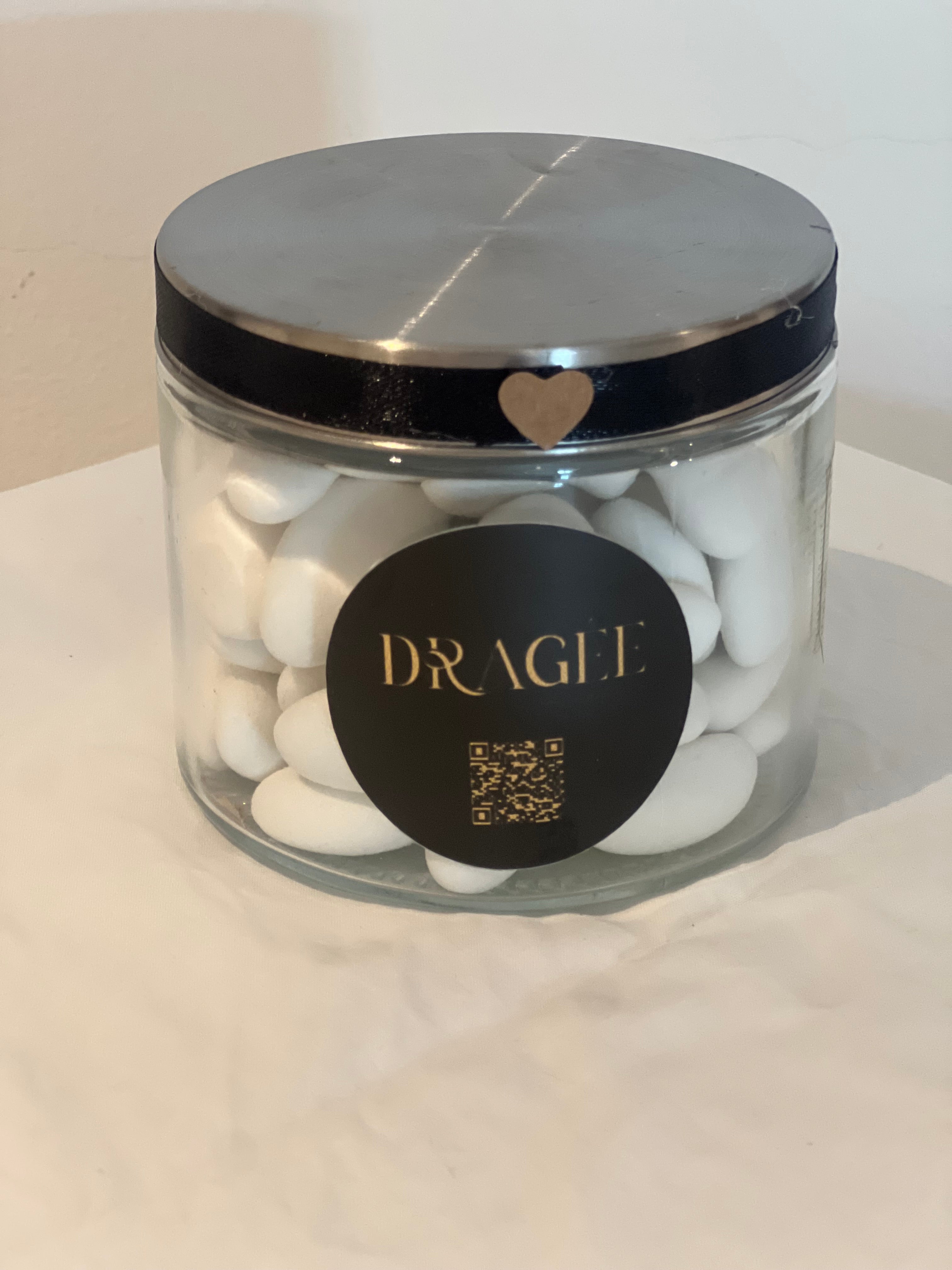 White Sugar-Coated Almond Dragees 260g