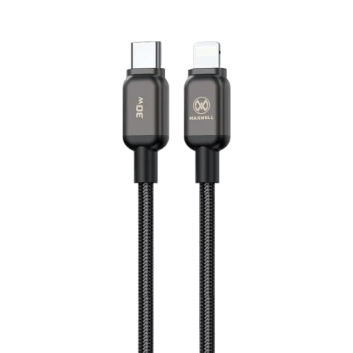 Maxwell Thunder Line Series Fast Charging Cable USBC Compatible with Lightning 30W Compatible with iPhone 14 Pro Max 14 Plus iPhone 13 Pro Max 13 Pro etc.Mobile AccessoriesBrand Maxwell Connector type USB Type C Cable type USB Compatible devices iPhone 16