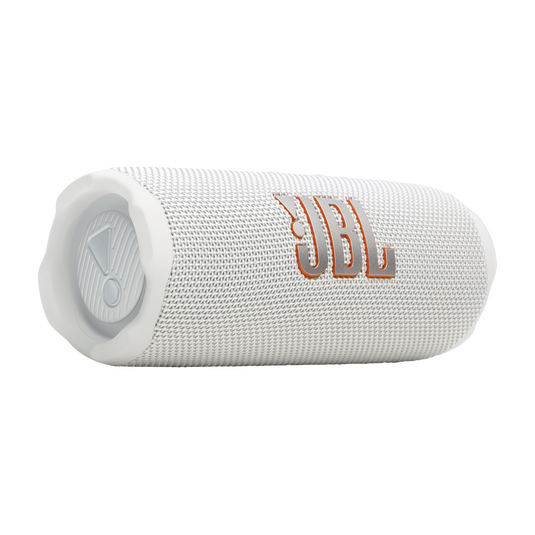 JBL Flip 7 Portable Bluetooth Speaker – White
