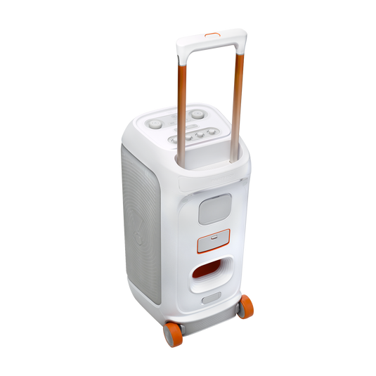 JBL PartyBox Stage 320 Portable Bluetooth Party Speaker – 240W Pro Sound, Telescopic Handle & Wheels, 18H Battery, Lightshow, Dual Mic/Guitar Inputs, IPX4 Splash-proofAudio & Video240W JBL Pro Sound: Delivers deep bass and clear highs through dual 6.5" wo