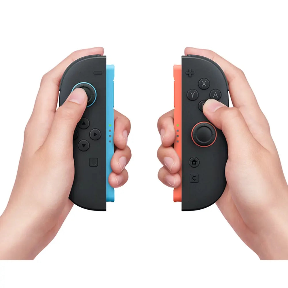 Joy-Con 2 (L)/(R) Light Blue/Light RedGaming Accessories🌈 Two‑Tone Style Set – One Light Blue (L) and one Light Red (R) Joy‑Con 2 controller add vibrant customization to your Switch 2 setup. 🎮 Enhanced Motion & Haptics – Equipped with advanced motion co