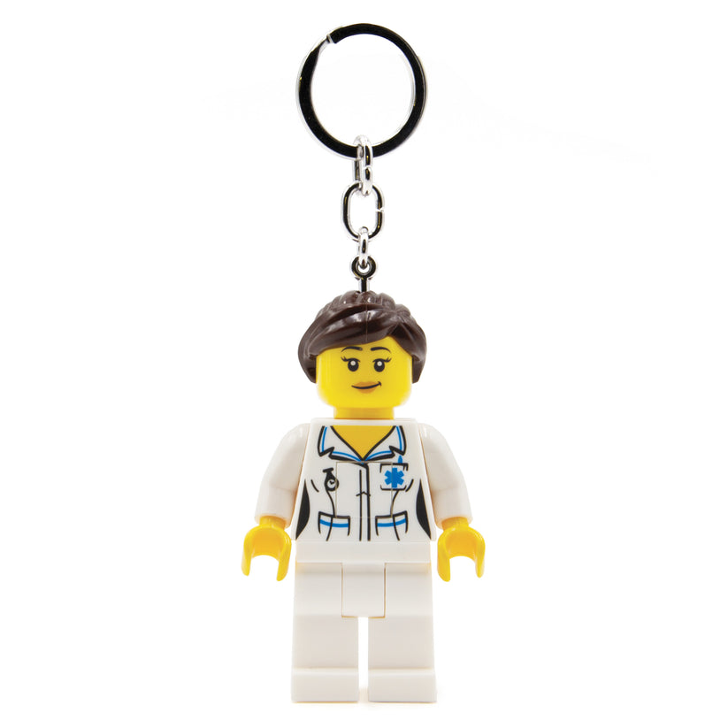 LEGO IQ Minifigures Keychain Light – Medical Professionals – Nurse 2