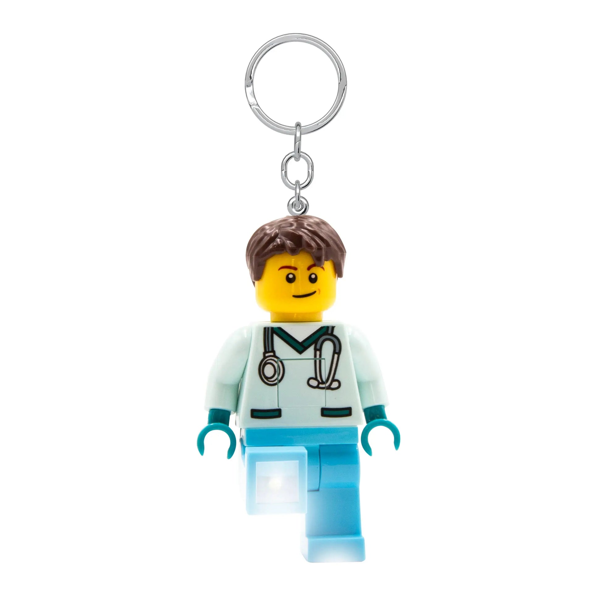 LEGO IQ Minifigures Keychain Light – Medical Professionals – Male Nurse