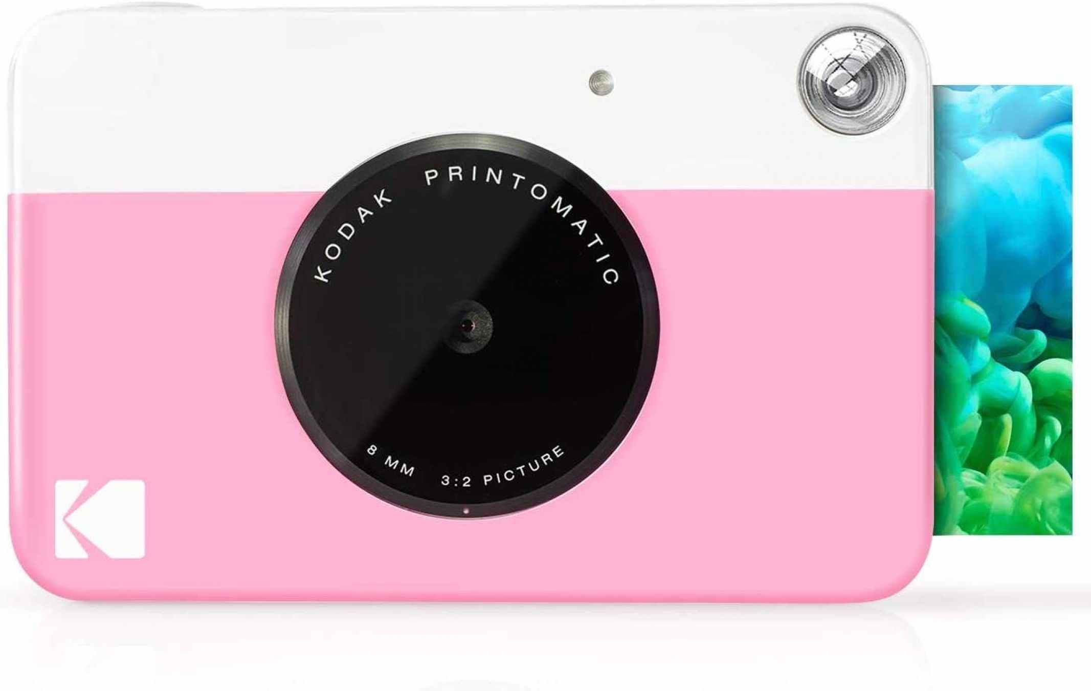 Kodak Printomatic Instant Print CameraCamerasCapture and Print All the Fun in an Instant The Kodak Printomatic camera instantly and automatically prints high-quality, full color photos with point-and-shoot ease. The camera uses Kodak Zink Photo Paper, so
