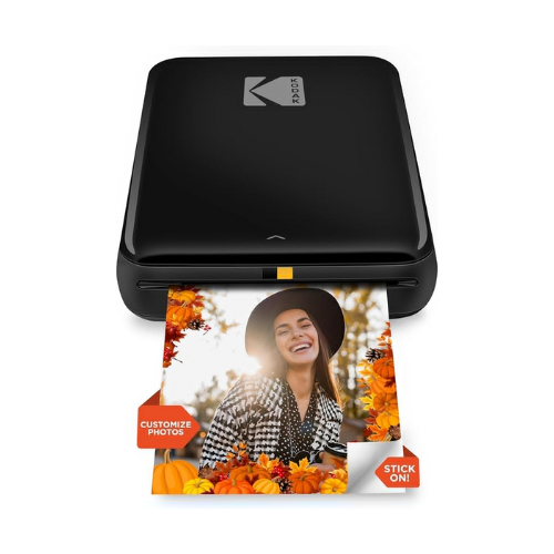 KODAK STEP Instant Photo Printer – Bluetooth & NFC ZINK Printer (2×3”, Black)
