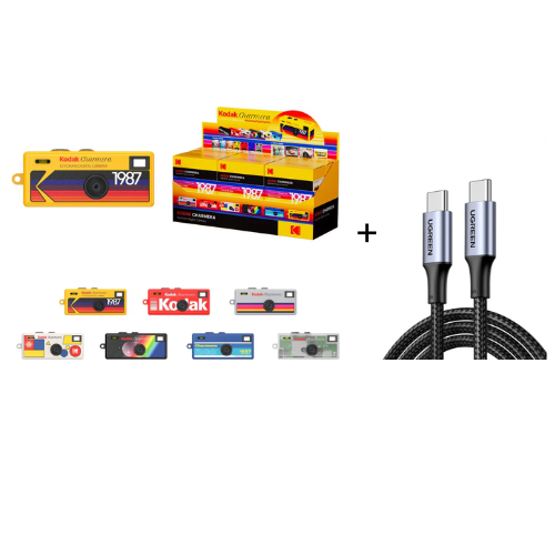 Mini camera and fast charging cable bundle UAE