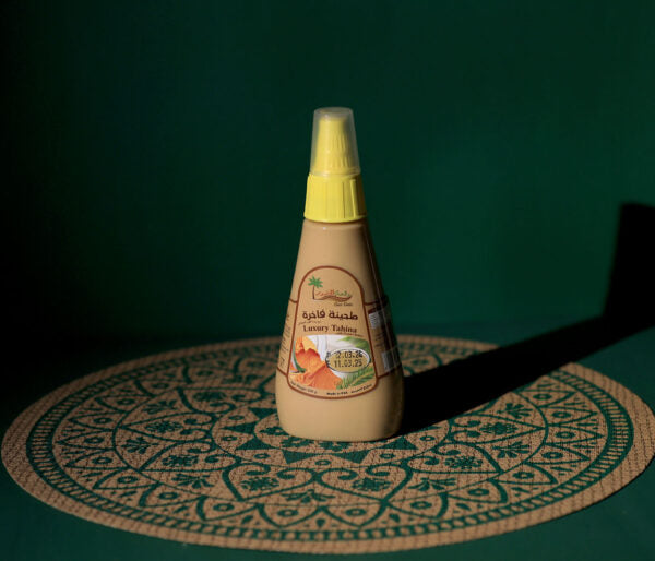 Oasis Tahina with Peanut (300GM)Nuts, Dates & Dried FruitsThis high-quality Oasis Tahina with Peanut (300GM) is made from pure sesame paste, created by grinding sesame seeds. Packed with vitamin A, calcium, and potassium, this luxurious tahini is also a g