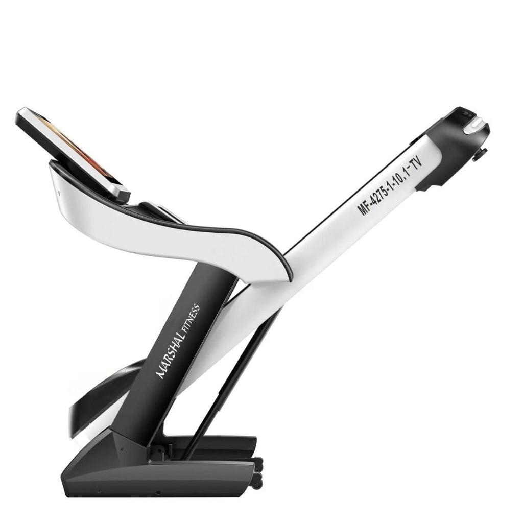 Marshal Fitness The Ultimate Home Use Motorized Treadmill with Wi-Fi Connectivity and 10.1 inch Touch Screen DisplaySports & FitnessThe Ultimate Home Use Motorized Treadmill with Wi-Fi Connectivity and 10.1 inch Touch Screen Display is a cutting-edge fitn