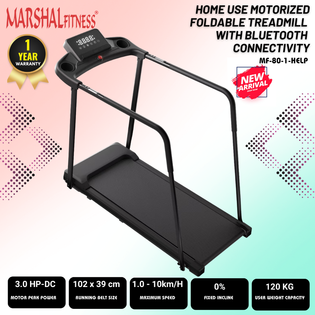 Marshal Home Treadmill in modern home gym setup