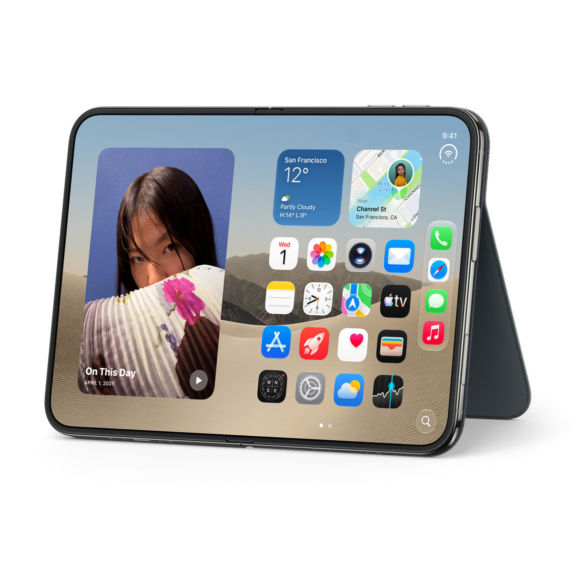 Apple iPhone Duo Folio with Kickstand – Magnetic Protective Case