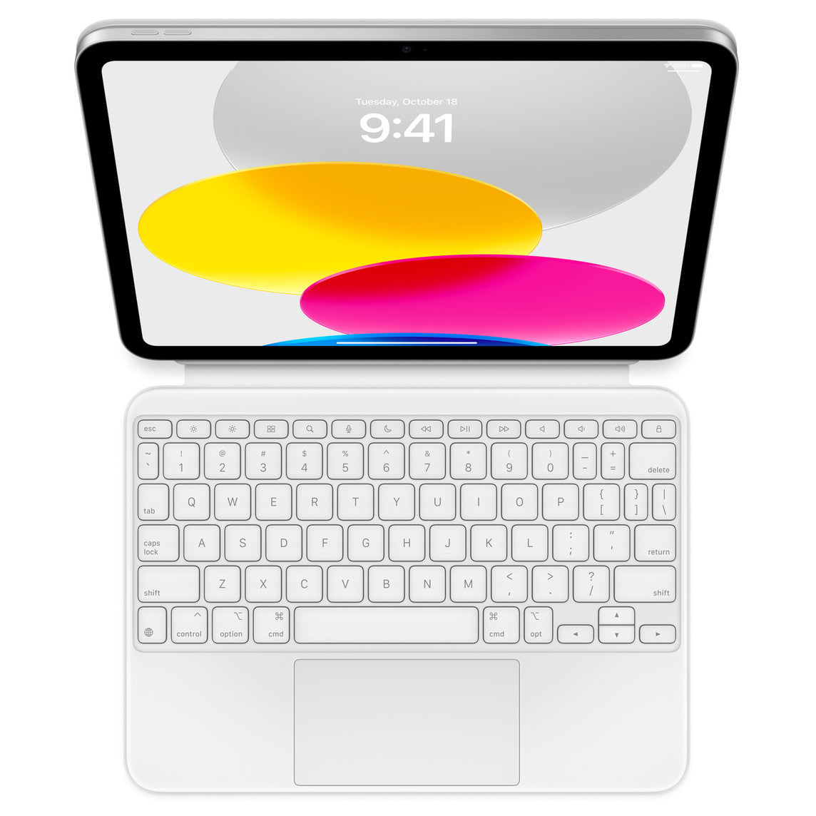 Apple detachable keyboard folio white