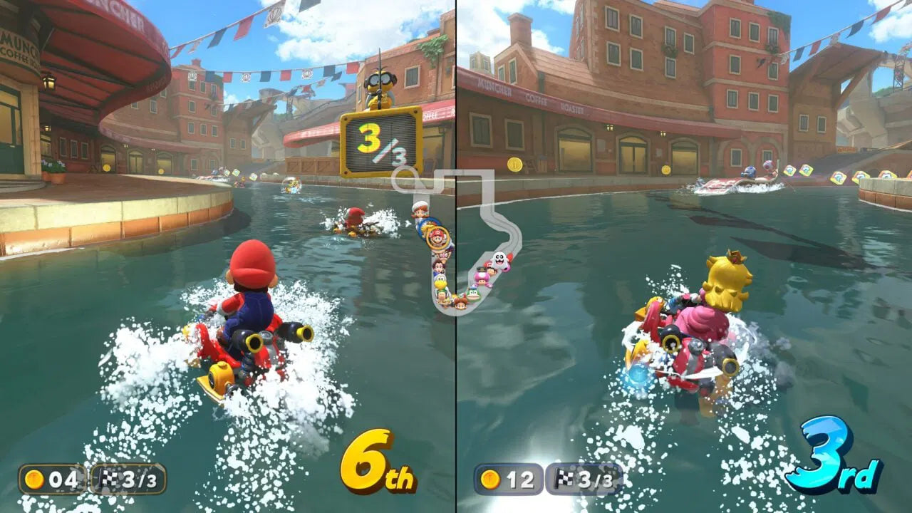 Mario Kart World for Switch 2Video Games🌍 Seamless Open-World Tracks – Race through mountains, forests, cities, and more with interconnected environments for true Free Roam exploration 🏎️ Tallest Driver Count Yet – Go head-to-head with up to 24 players