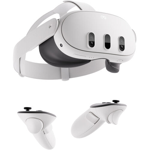 Meta Quest 3 512GB VR Headset - WhiteReality GadgetsUltimate power meets premium comfort. Breakthrough mixed realityTransform your home into so much more as virtual elements blend into your physical space, giving you new ways to play, workout, watch your