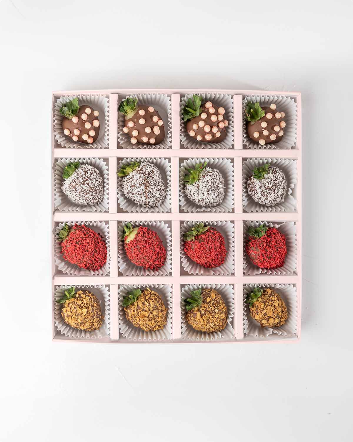 16 Chocolate Strawberries '24 Collection by NJD
