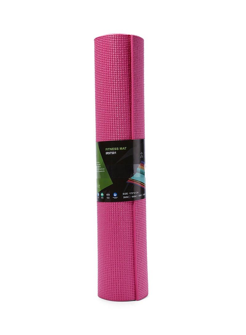 TA SPORTS Yoga Mat 5mm – Non-Slip Exercise Mat, 173 × 61 cm, Pink
