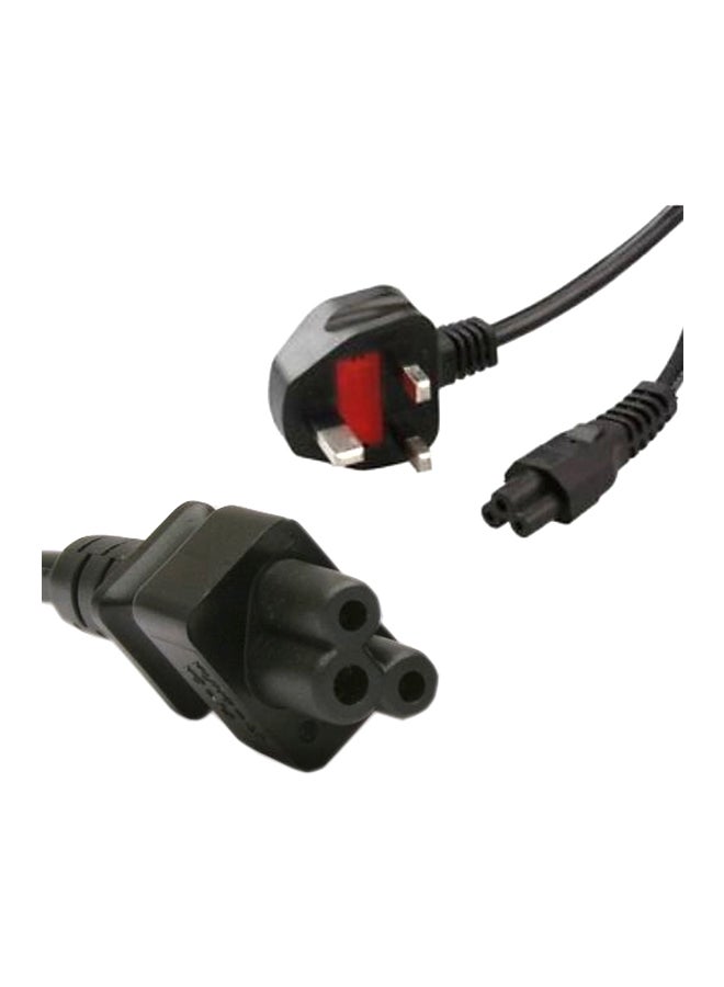 3-Pin Power Cable Black