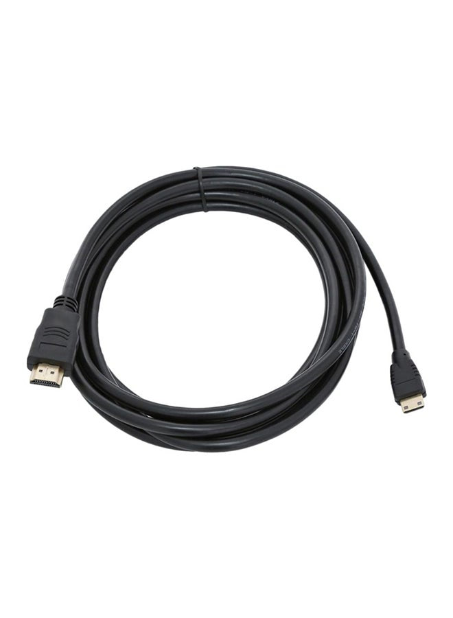 HDMI To Mini Cable Black