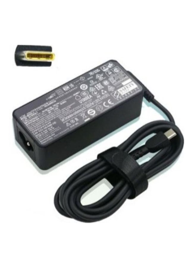 Replacement Adapter Charger For Lenovo Black