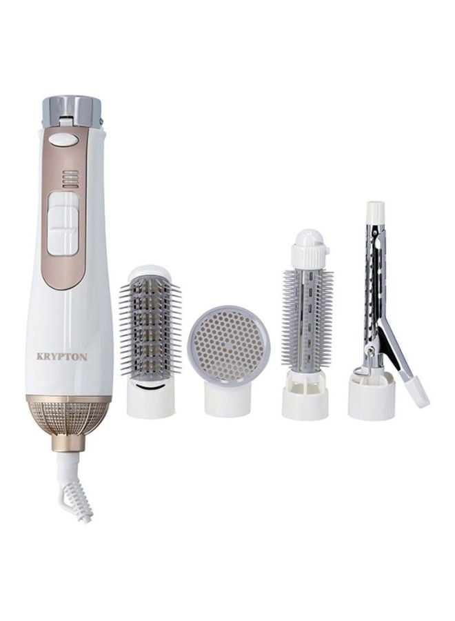 Krypton 5-In-1 Hair Styler Kit KNH6052 - White/Copper/BlackHair Care5-In-1 Hair Styler Kit Unique airflow vents enhanced design for faster drying and better coverage Ceramic coating plate with ion technology Ergonomic handle for maximum comfort and ease o
