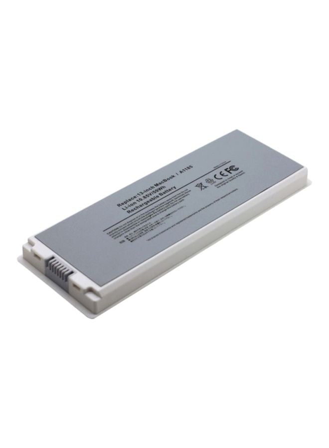 Replacement Laptop Battery For 13 Inch Apple MacBook A1185 Grey/White