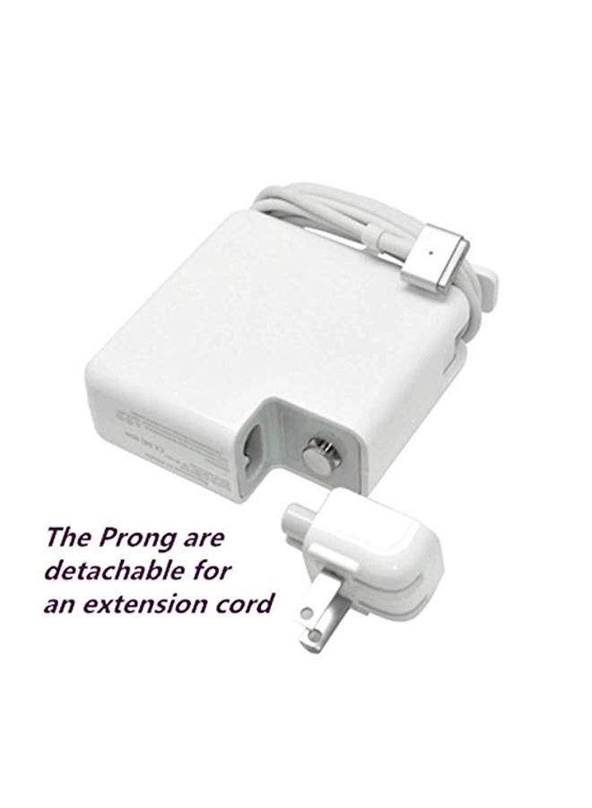 Replacement Lightning Charger For MacBook Air White