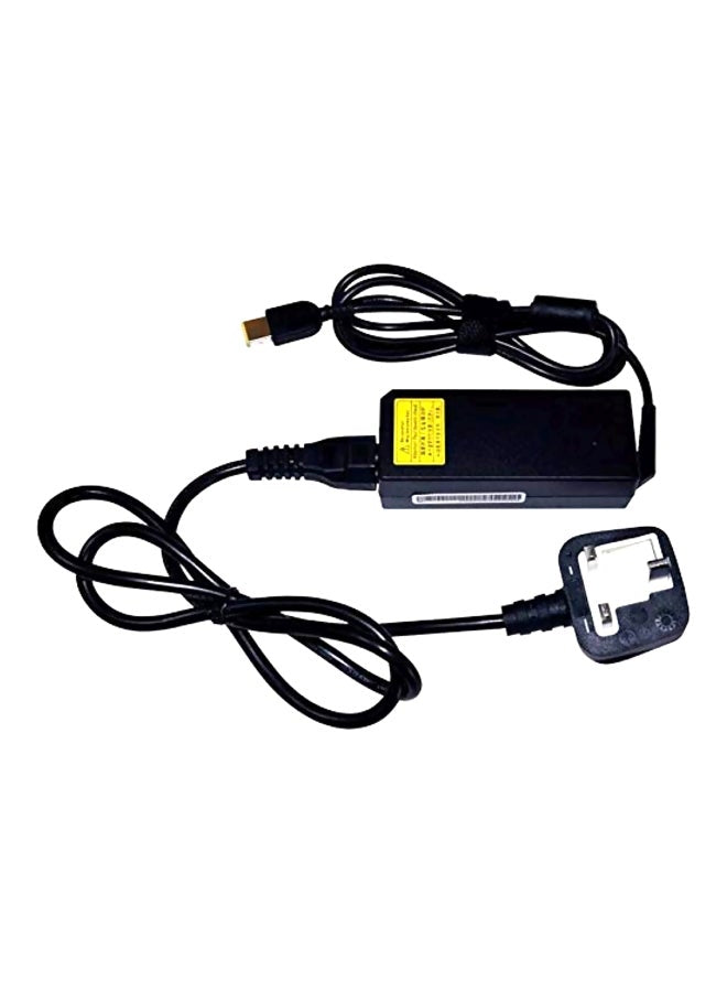 3-Pin AC Power Adapter And Charging Cable For Lenovo Laptop U530 Black