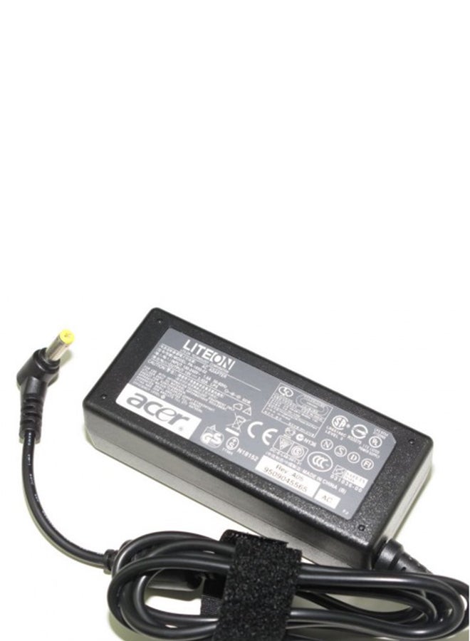 Laptop Charger With Power Cord For Acer AcerNote 350PX Black