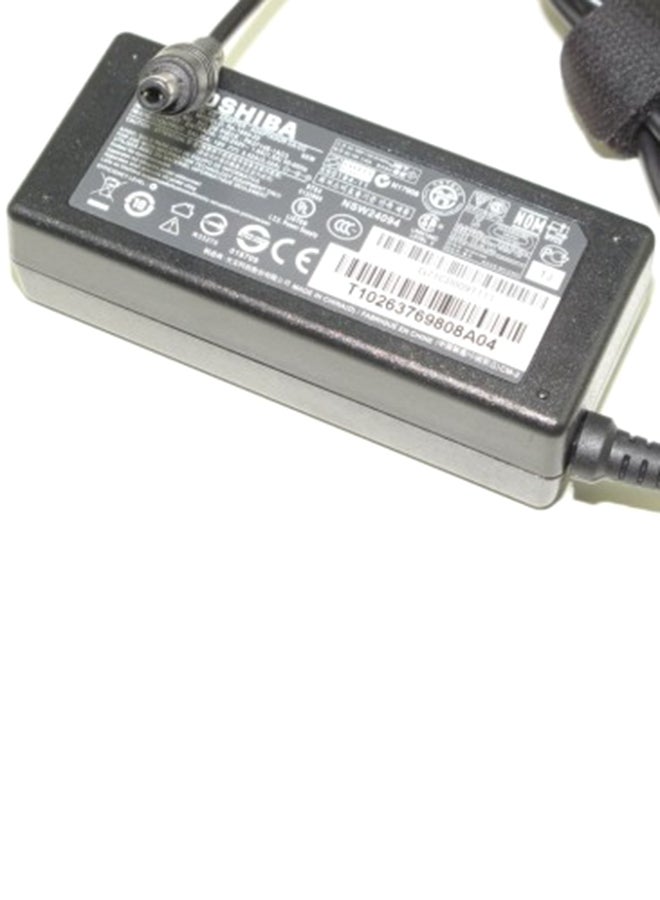 Laptop Charger With Power Cord For Toshiba Satellite P55-A5200 Black