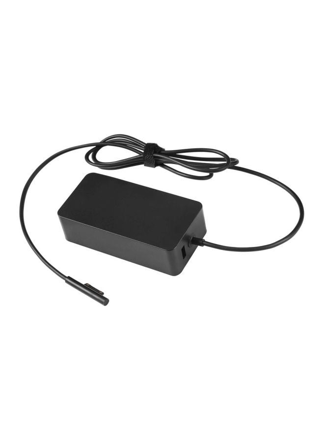Charging Adapter For Microsoft Surface Pro 5/4/3 Black