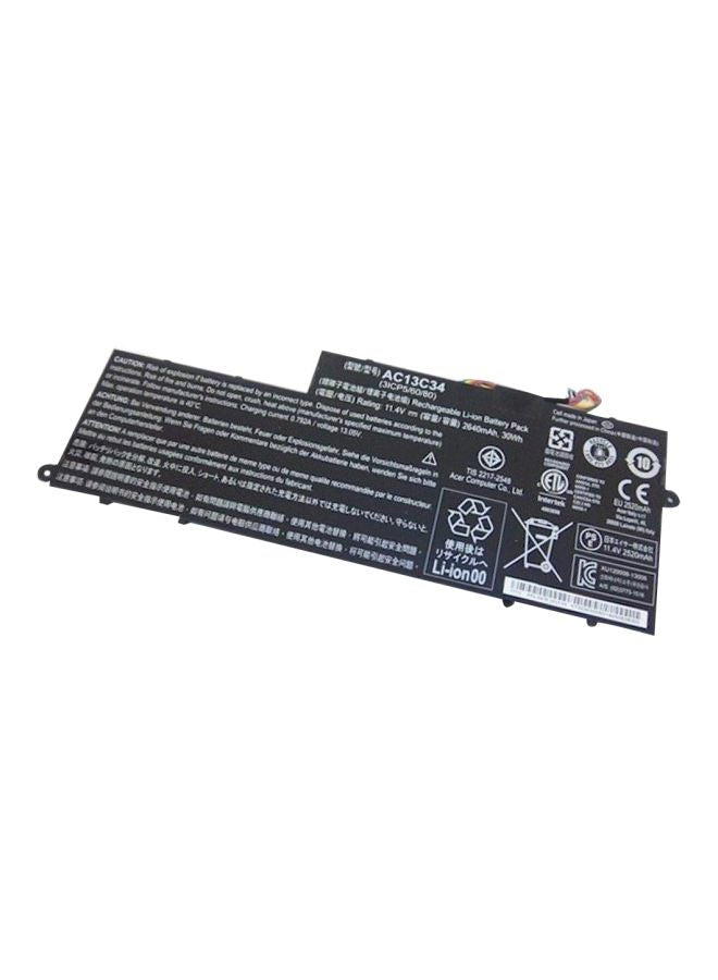 Replacement Battery For Acer Aspire V5-122/V5-122P/V5-132/Ac13C34 Black