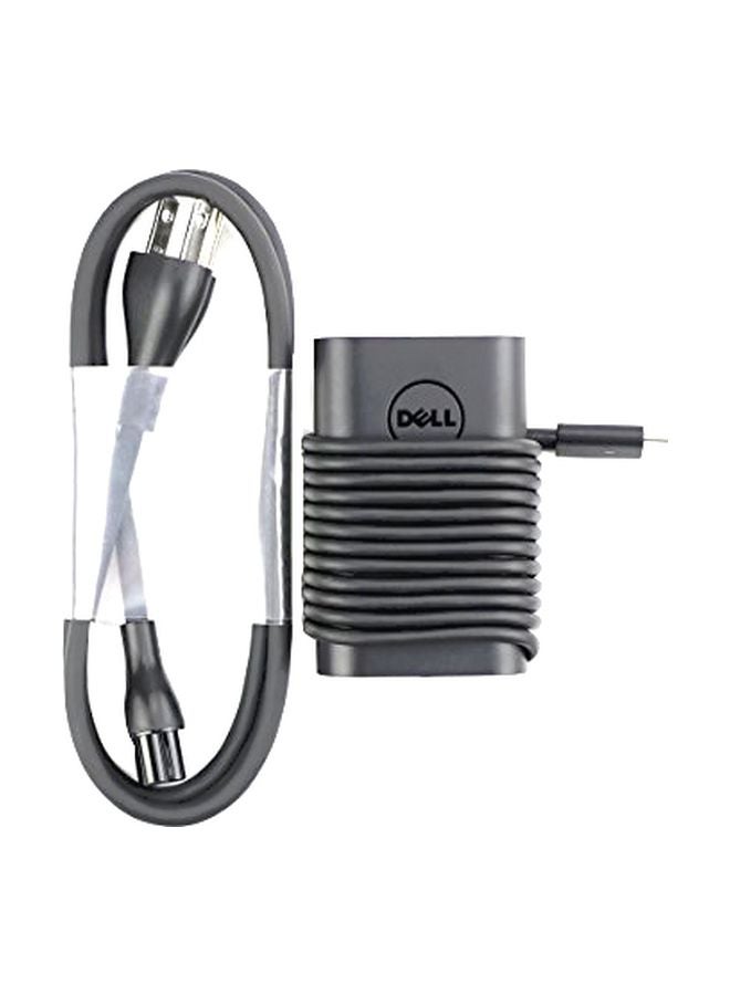 Laptop AC Power Adapter With Cable Black
