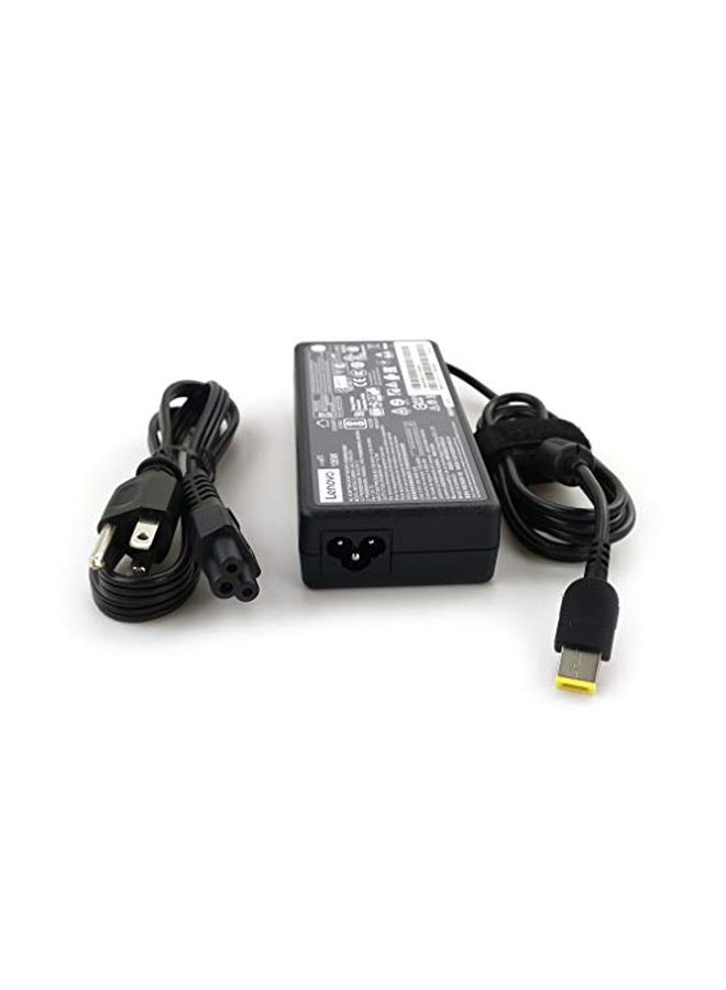 Charging Adapter With Power Cord Black