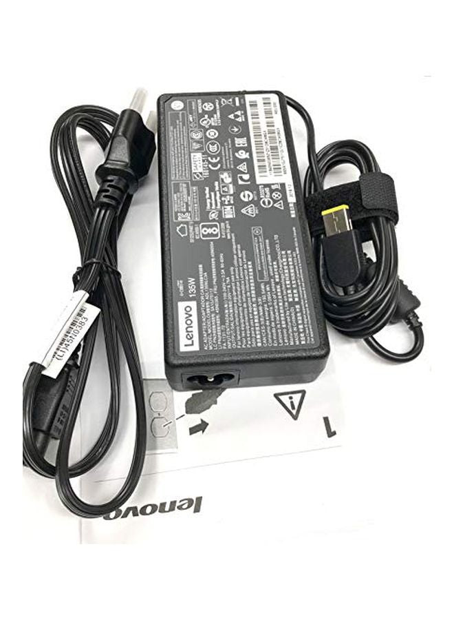 AC Charging Adapter With Cable For Lenovo ThinkPad T440p/T540p/W540/G500/G510 Black