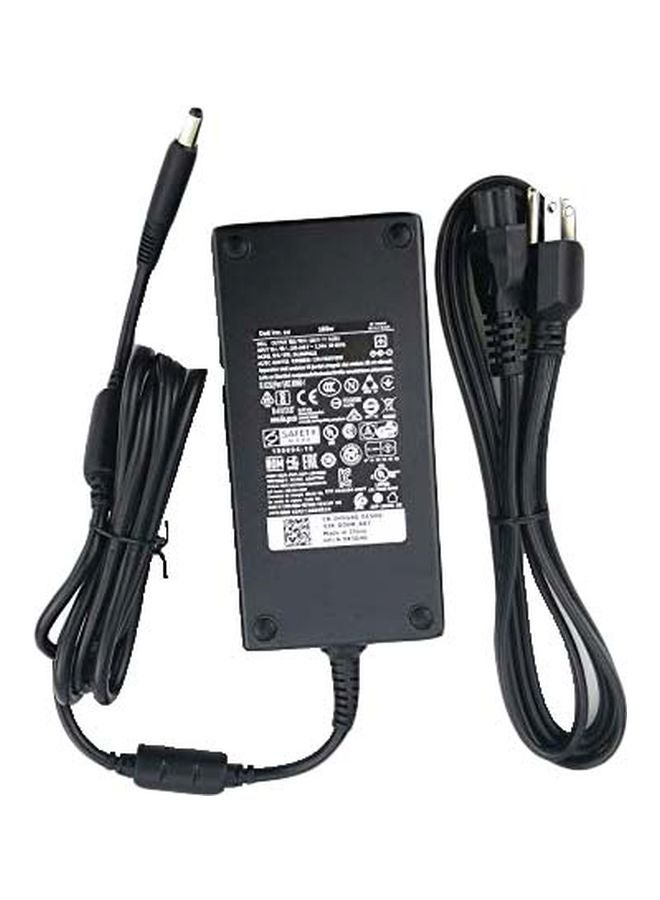 AC Laptop Charging Adaptor With Cable For Dell Laptops Black