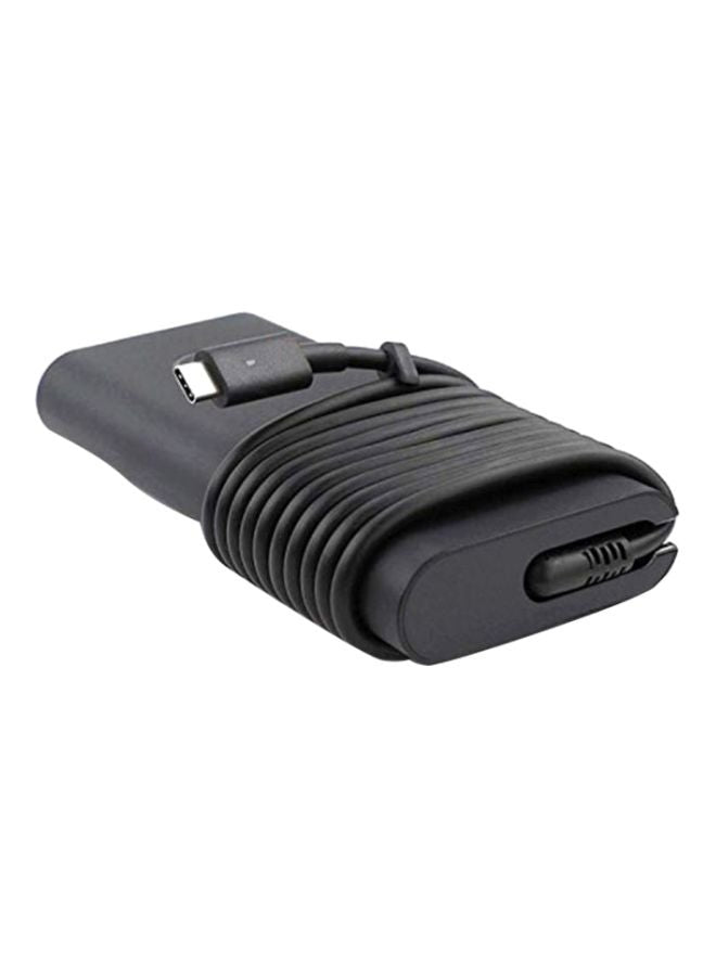 USB Type-C Slim AC Laptop Adapter Charger Black