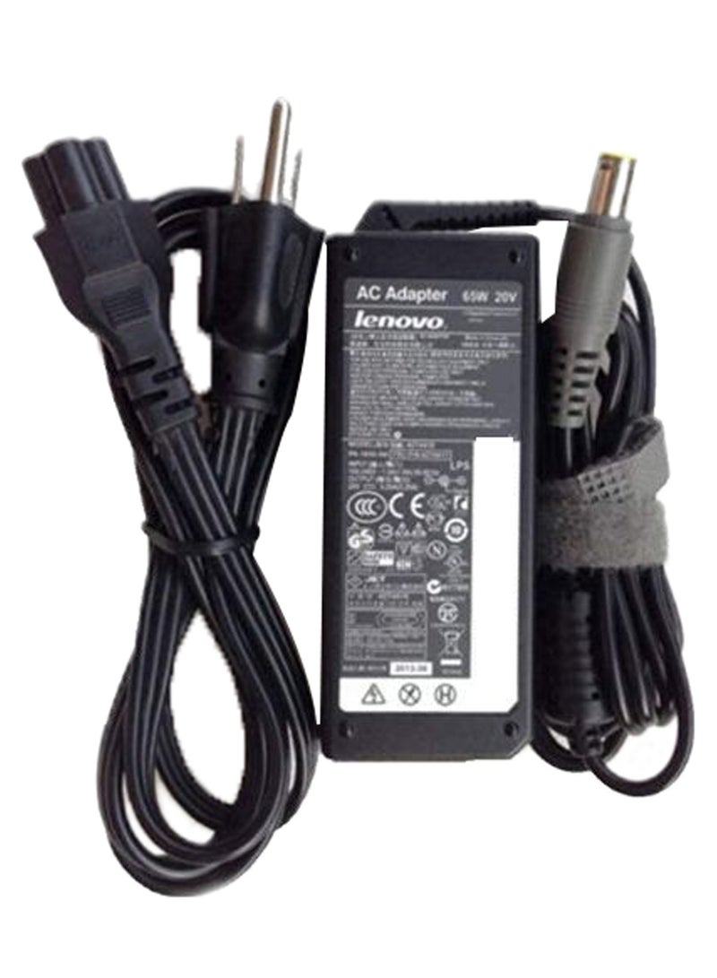 Replacement AC Adapter For Lenovo ThinkPad Edge Black
