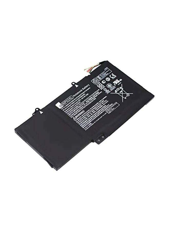 3800.0 mAh Replacement Laptop Battery For HP NP03XL Black