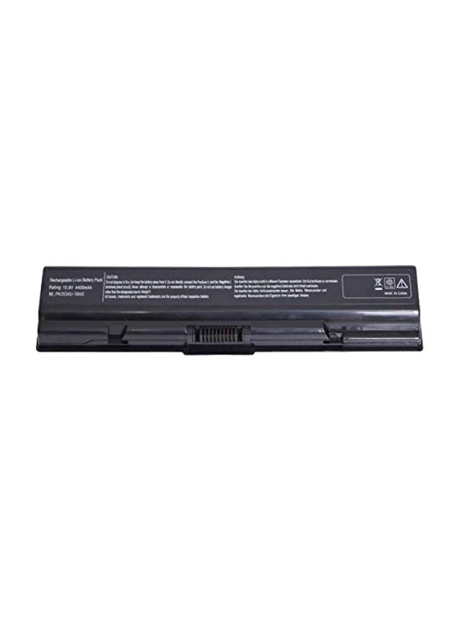 4400.0 mAh Replacement Battery For Toshiba, 3534 Black
