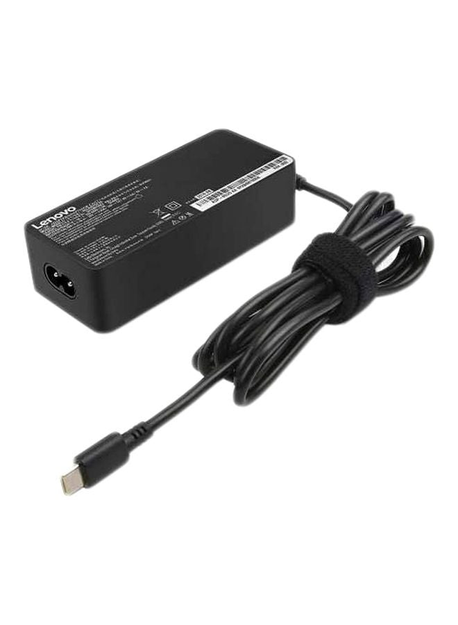 Replacement Power Adapter For Lenovo Black