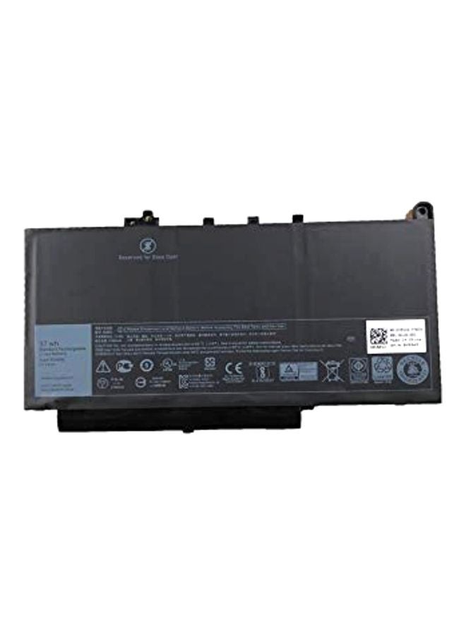 3166.0 mAh Original Laptop Battery For Dell Latitude e7270 Black